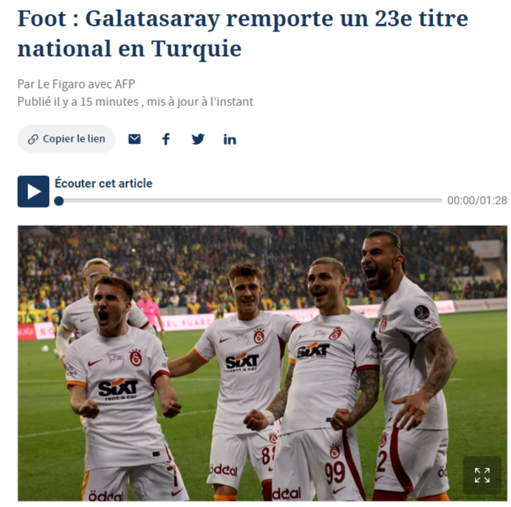 Dünya Galatasaray'ı konuşuyor... Ankaragücü maçının ardından manşetler Sarı-Kırmızı! İşte şampiyonluğun yankıları G3