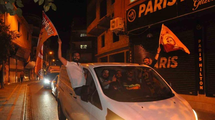 Cizre’de Galatasaray’ın şampiyonluk sevinci