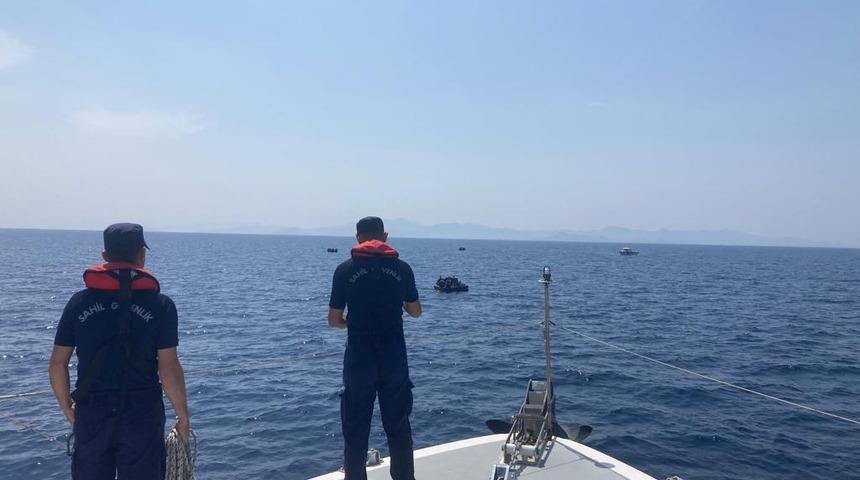 Aydın açıklarında 84 düzensiz göçmen kurtarıldı