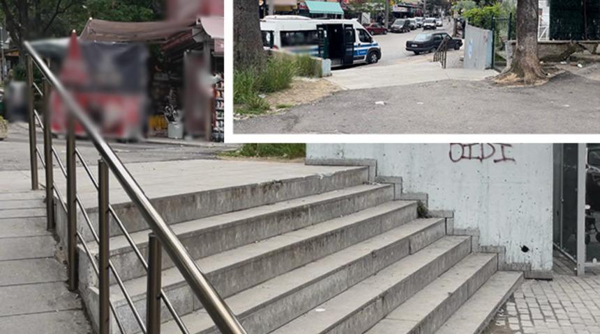 Karşıdan bakınca yol, aşağıdan bakınca merdiven! Navigasyona uyup giren sürücüler hayatının şokunu yaşıyor