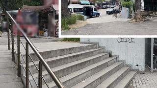 Karşıdan bakınca yol, aşağıdan bakınca merdiven! Navigasyona uyup giren sürücüler hayatının şokunu yaşıyor