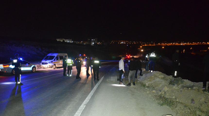 Karaman'da devrilen motosikletin sürücüsü hayatını kaybetti