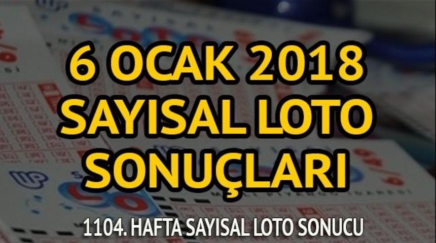 Sayısal Loto sonu&ccedil;ları 6 Ocak 2018: Milli Piyango Sayısal Loto 1104. haftasında ka&ccedil; lira ikramiye veriyor?