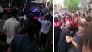 Sokak ortasında 3 yaşındaki çocuğa taciz! Yakalayıp meydan dayağı attılar