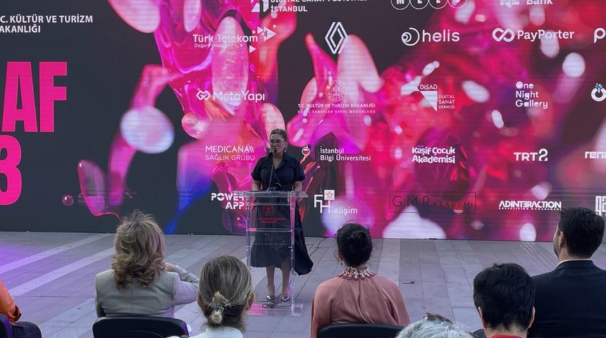 3. İstanbul Dijital Sanat Festivali'nin açılışı AKM'de yapıldı