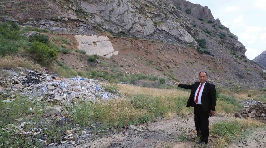 Hakkari&rsquo;de hafriyat d&ouml;k&uuml;m alanı belirlendi