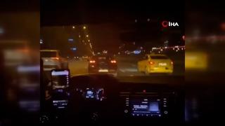 TEM'de başladı, E5'te devam etti! Trafik magandası adeta terör estirdi