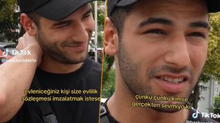 “Evlilik sözleşmesi” sorusuna verdiği cevap sosyal medyada gündem yarattı! “Kimse gerçekten sevmiyor ki...”