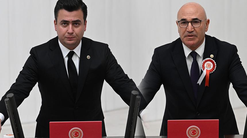 TBMM'de millevekillerinin yemin töreni tamamlandı! 7 isim iki kez ant içti