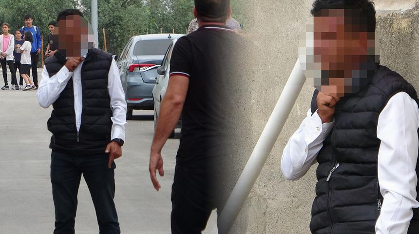 Antalya'da korku dolu anlar! Bıçağı boğazına dayadı, kimseyi yanına yaklaştırmadı