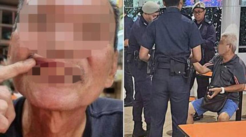 Müşteri ortalığı bir anda karıştırdı! Yemekteki tavuk parçasını küçük bulunca restoran sahibine saldırdı