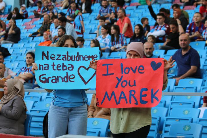 Trabzonspor'da Marek Hamsik'ten müthiş veda! Golünü attı, gözyaşlarını tutamadı G1