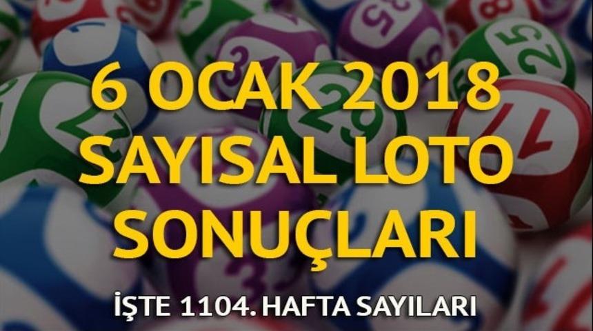 Sayısal Loto sonu&ccedil;ları sorgula: 6 Ocak 2018 Sayısal Loto sonu&ccedil;ları - MPİ Sayısal Loto sonucu