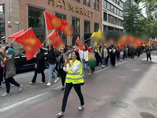 İsveç'te PKK/YPG destekçilerinden yeni provokasyon! 