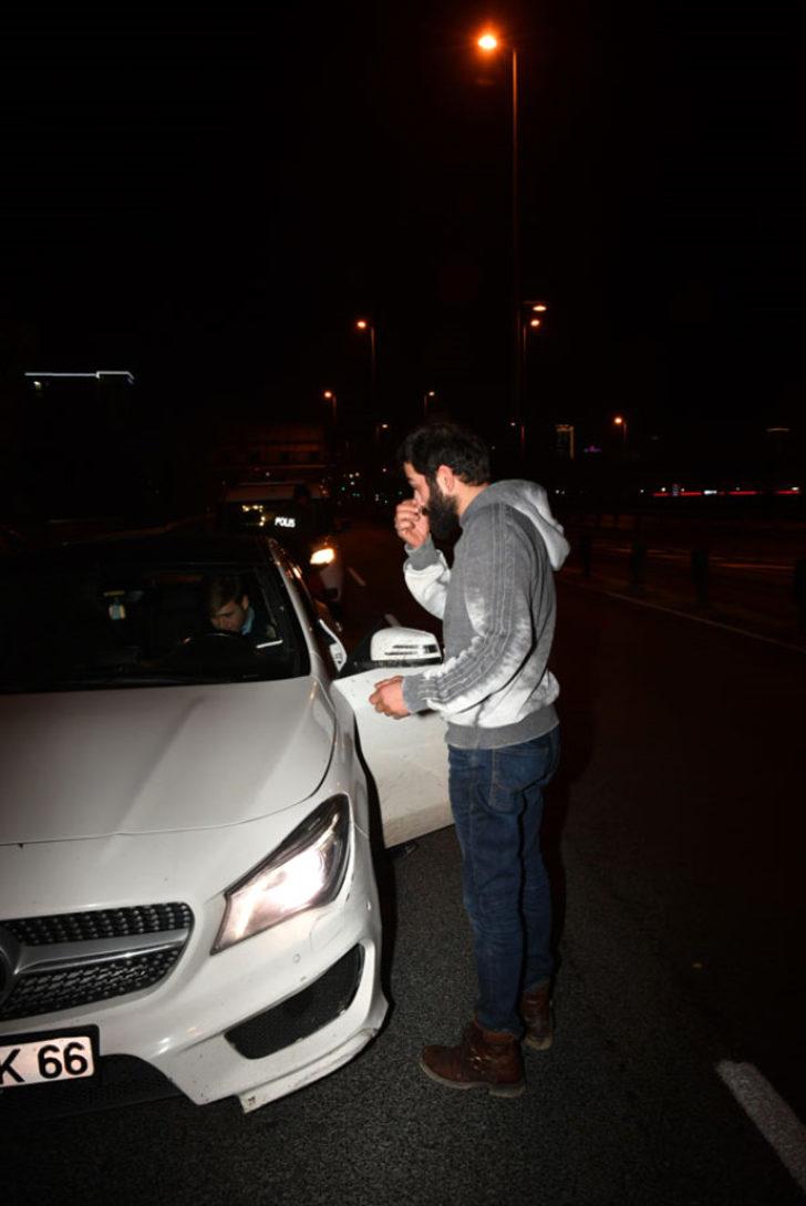 Benzini bitip yolda kalan Ufuk Bayraktar polislerden borç para aldı
