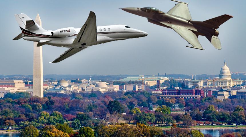 ABD'de sıcak saatler: Washington DC'deki patlama sesinin kaynağı ortaya çıktı... Uçuşa yasak bölgeye girdi, savaş jetleri havalandı!