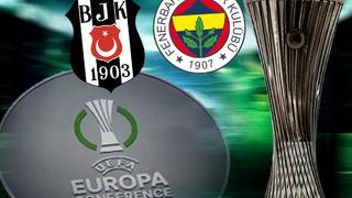 Beşiktaş ve Fenerbahçe'nin UEFA Konferans Ligi'ndeki muhtemel rakipleri belli oldu! 