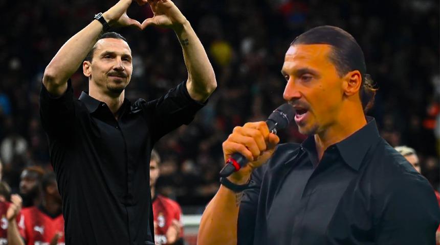 Ibrahimovic futbolu bıraktı, veda töreni olay oldu! "Bu sizin için yılın anı! Beni izleyebiliyorsunuz!"