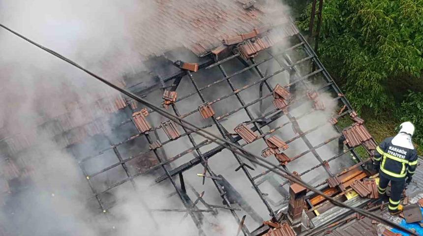 Çıkan yangında ev kullanılamaz hale gelmişti! Kayınpederden damadı ile ilgili korkunç iddia... 