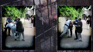 Olay yerine köpeğiyle geldi, o da arkasından taşla başına vurdu! 'Kediye işkence' ihbarına giden polis ekiplerine peş peşe saldırdılar