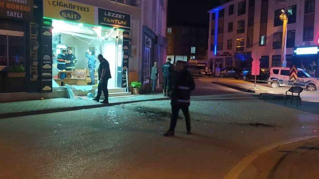 Bolu’da gaz sıkışması sonucunda tüp bomba gibi patladı