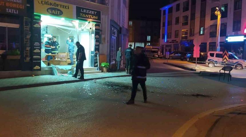 Bolu&rsquo;da gaz sıkışması sonucunda t&uuml;p bomba gibi patladı