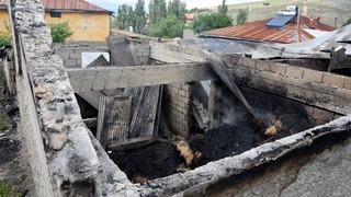 Köydeki yangında korkunç detaylar! Elektriği kesip ahırları tutuşturmuşlar