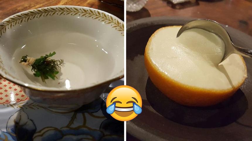 Amerika&rsquo;nın en pahalı restoranlarından birinde 600$&rsquo;lık yemek sipariş ettim, bakın neler geldi 