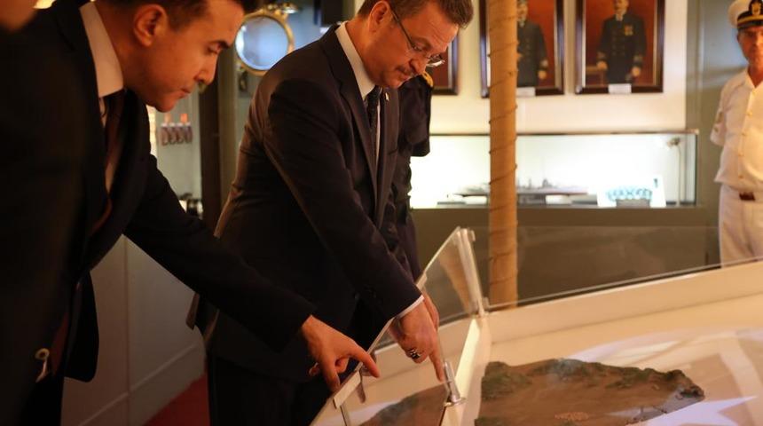 TCG Nusret N-16 Müze Gemisi Giresun'da ziyarete açıldı