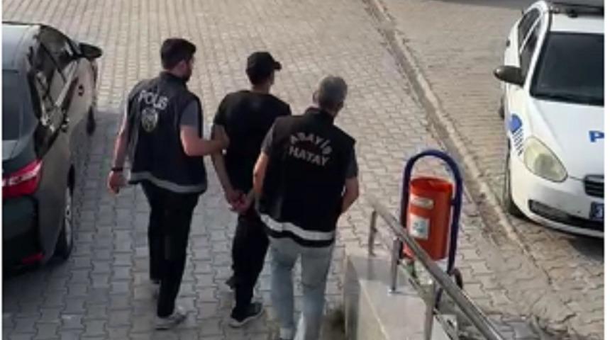 Hatay’da uyuşturucu ile mücadele bir şüpheli tutuklandı