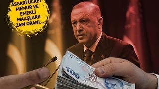 Erdoğan açıkladı, gözler maaş zamlarına çevrildi! Asgari ücret için iki seçenek, memur ve emekliler için yüzde 45'lik zam gündemde! Bayram ikramiyesi ise...