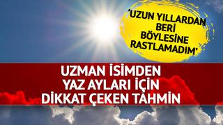 'Yakamızı bırakmayacak' Haziran, temmuz, ağustos ve eylül için çarpıcı tahmin 'Son yılların belki de en...' Meteoroloji'den son dakika 7-11 Haziran hava durumu
