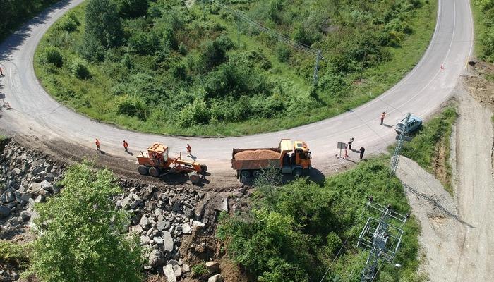 Sinop’un Ayancık ilçesinde sel sonrası çalışmalar devam ediyor