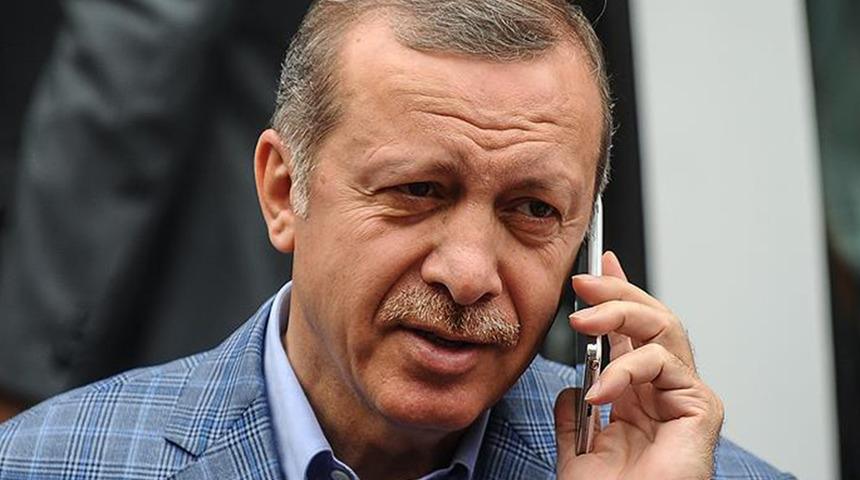 Cumhurbaşkanı Erdoğan, AB Konseyi Başkanı Charles Michel ile telefonda görüştü