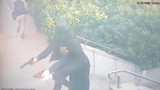 Şişli'de suikast kamerada! Sokak ortasında kurşun yağdırdılar