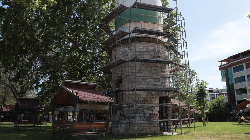 Kırklareli Millet Bahçesi'nde tescilli yapılar restore ediliyor