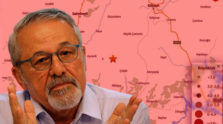 'Saçaklanarak devam ediyor' Bu faya dikkat! Sabahki depremin ardından Naci Görür haritayla paylaştı 'Küçük depremlerle kırılıyor'