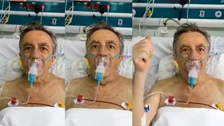 Yeni akciğerle ilk nefes Bakan Koca sosyal medyadan paylaştı! Türkiye'de akciğer nakli yapılan en yaşlı hastanın durumu iyi