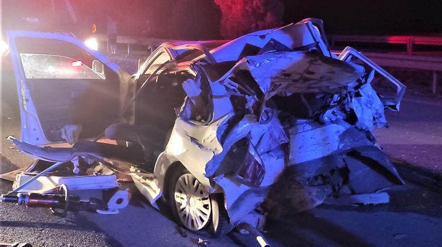 Osmaniye'de feci kaza! İki otomobil çarpıştı... 2 ölü, 8 yaralı