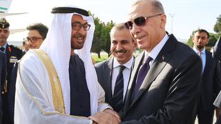 Cumhurbaşkanı Erdoğan, BAE Devlet Başkanı El Nahyan ile görüştü