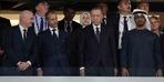 Dünyanın gözü İstanbul'da! Cumhurbaşkanı Erdoğan maçı o isimlerle takip etti