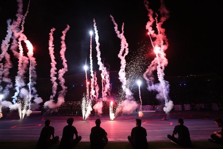 Manchester City-Inter maçı öncesi Atatürk Olimpiyat Stadı'nda görsel şölen! G3