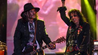 Dünya starı Johnny Depp İstanbul'da konser verdi!