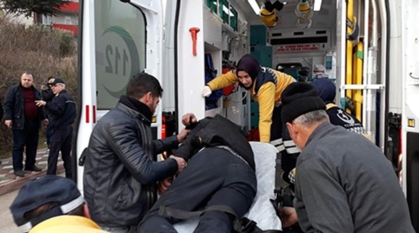 Tartıştığı kız arkadaşının gözü önünde kafasına sıktı