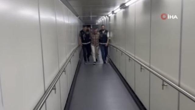 Organize suç örgütü lideri Alaattin İlyas Saral, havalimanında yakalandı