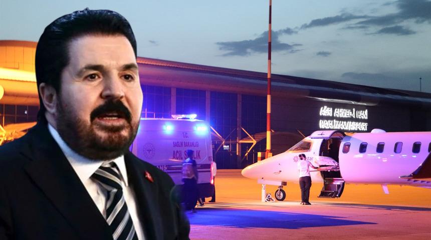 Savcı Sayan'ın yeğeni, maganda kurşunuyla başından yaralandı! Ambulans uçakla Ankara'ya sevk edildi