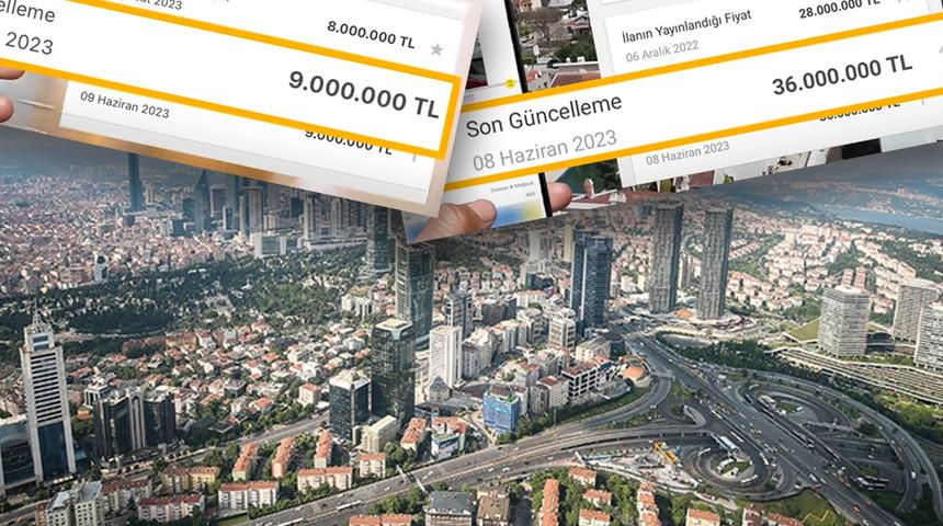 Dövizdeki artışı fırsat bildiler! Artık saatlik değişiyor, ev ve dükkan fiyatlarında artış: 6 milyon TL...