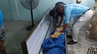 Görenler gözlerine inanamadı! Ölü sanılan kadın tabutta canlandı... O anlar saniye saniye kaydedildi! 