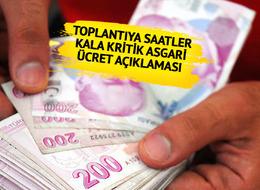 SON DAKİKA | Asgari ücret için kritik gün! Bir önceki görüşmelerde masadan kalkan Atalay'dan son açıklama: İşimize gelmeyen bir rakam olursa...