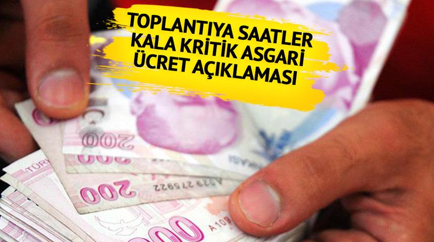 SON DAKİKA | Asgari ücret için kritik gün! Bir önceki görüşmelerde masadan kalkan Atalay'dan son açıklama: İşimize gelmeyen bir rakam olursa...